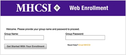 MHCSI Web Enrollment