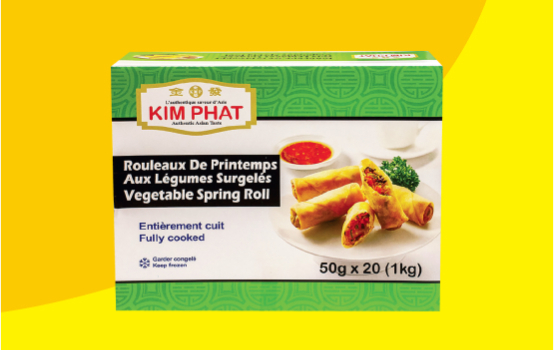Kim phat vegetable spring roll