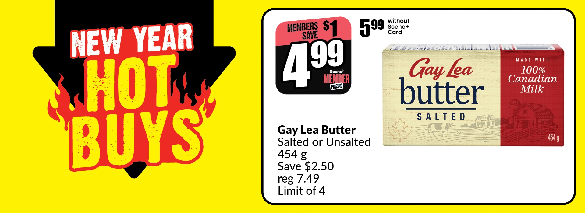 Gay lea butter