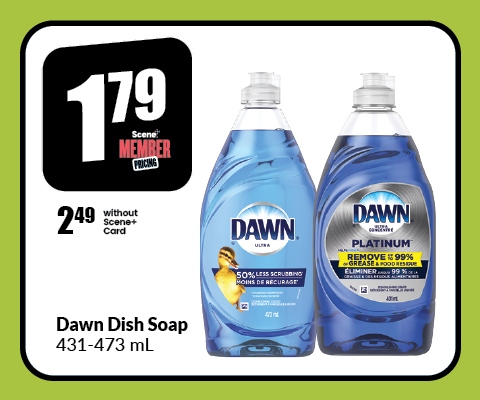 Dawn dish soap