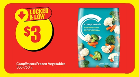 Compliments frozen vegetables