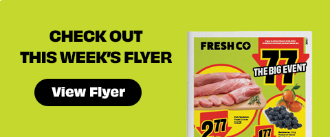 Text Reading 'Check out this week's flyer.' Know more details from the 'View Flyer' button given below.