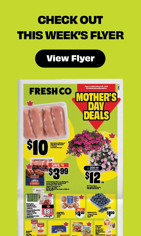 Text Reading 'Check out this week's flyer.' Know more details from the 'View Flyer' button given below.