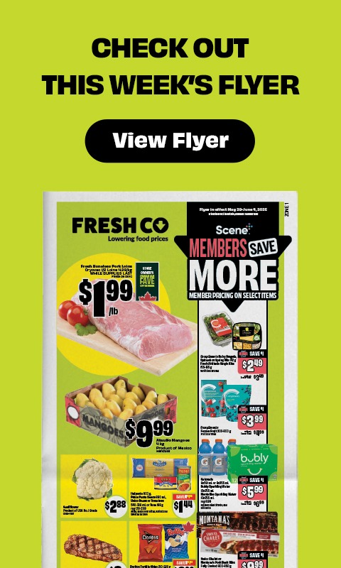 Text Reading 'Check out this week's flyer.' Know more details from the 'View Flyer' button given below.