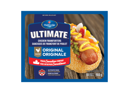 Maple Lodge Farms ULTIMATE Chicken Original Frankfurters 900g