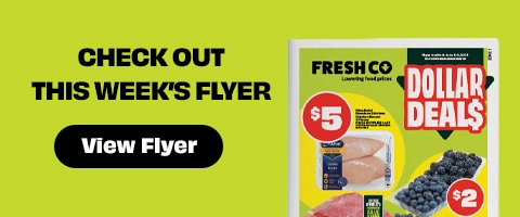 Text Reading 'Check out this week's flyer.' Know more details from the 'View Flyer' button given below.