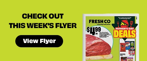 Text Reading 'Check out this week's flyer.' Know more details from the 'View Flyer' button given below.