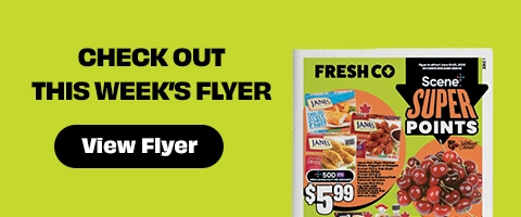 Text Reading 'Check out this week's flyer.' Know more details from the 'View Flyer' button given below.
