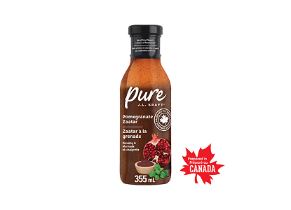 Pure J.L. Kraft Pomegrante Zaatar 355 mL