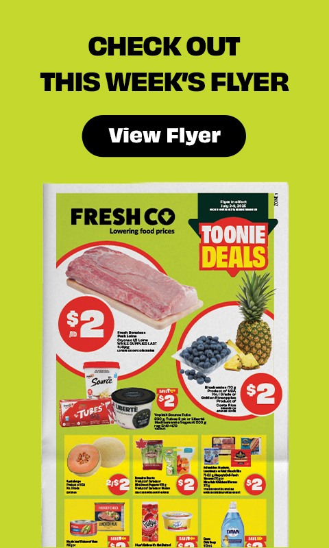 Text Reading 'Check out this week's flyer.' Know more details from the 'View Flyer' button given below.