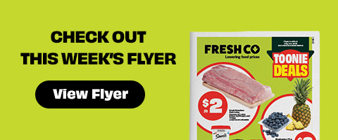 Text Reading 'Check out this week's flyer.' Know more details from the 'View Flyer' button given below.