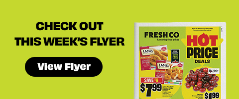 Text Reading 'Check out this week's flyer.' Know more details from the 'View Flyer' button given below.