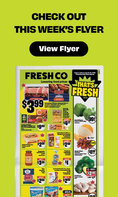 Text Reading 'Check out this week's flyer.' Know more details from the 'View Flyer' button given below.