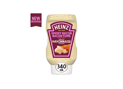 Heinz Mayonnaise Smoky Bacon 340mL