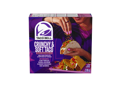 Taco Bell Crunchy & Soft Taco 370-g