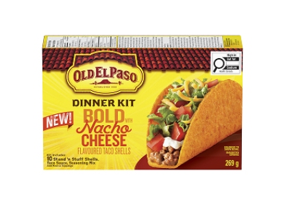 Old El PasoBold Nacho Cheese Taco Dinner Kit
