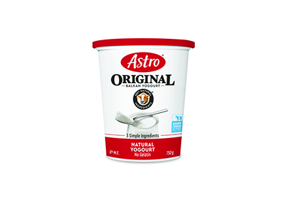 Astro Original 6% Balkan Yogurt Plain 750g