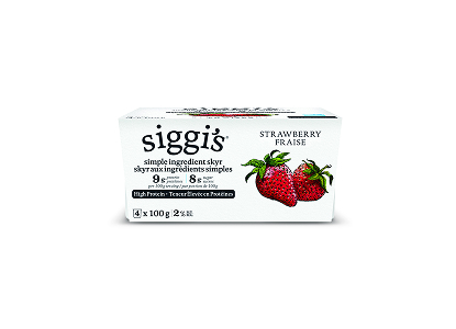 Siggi's 2% Skyr Yogurt Strawberry Multipack 4x100g