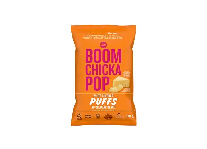 angie's boombchickapop white cheddar puffs