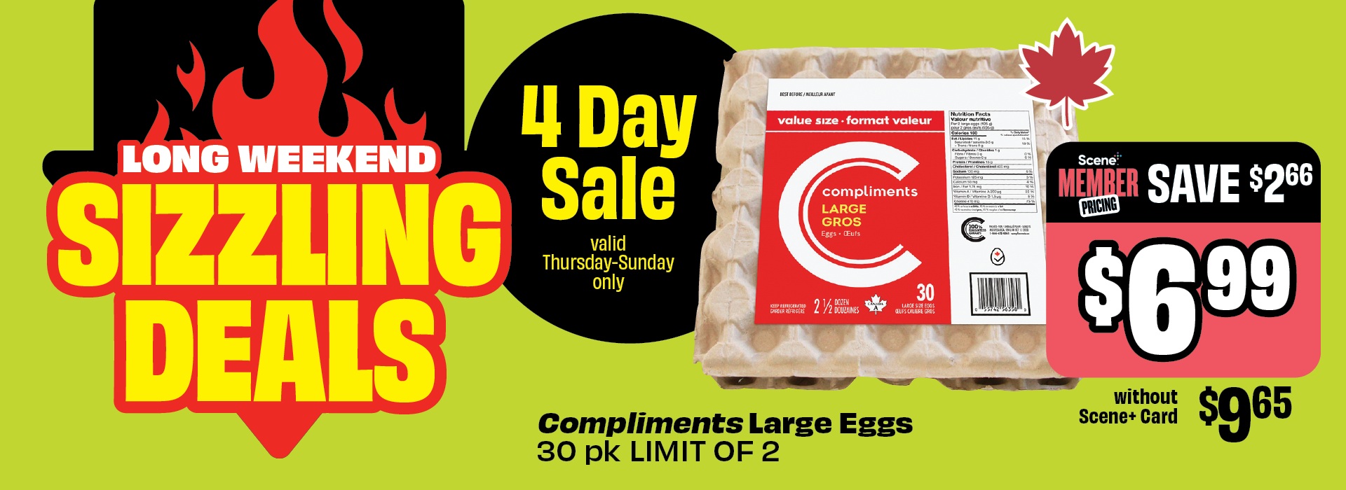 Compliments Eggs