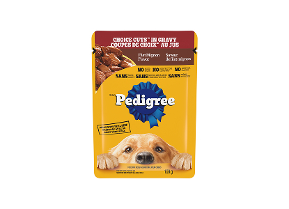 Pedigree® Choice Cuts in Gravy Filet Mignon Flavour, 100 g cans (pack of 16)