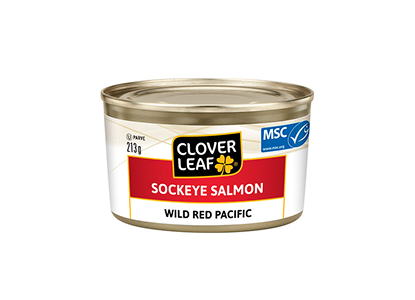 Clover Leaf Sockeye Salmon, 213g