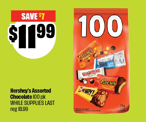 Hershey's assorted chocolate
