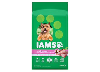 IAMS Dry Dog Food Small Breed Adult Chicken & Whole Grains